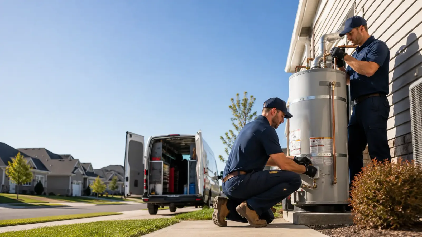 Water Heater Installation in Norcross, MN